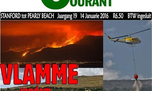 Vlamme rondom Gansbaai